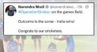 India’s Operation Sindoor Referenced by PM